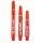 PRO GRIP SPIN RED BAGGED SHAFT
