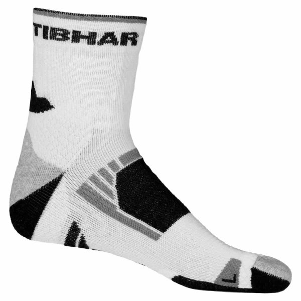 Tibhar Socken TECH weiß/schwarz