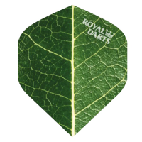 Royal Darts Flight Green Line Leaf