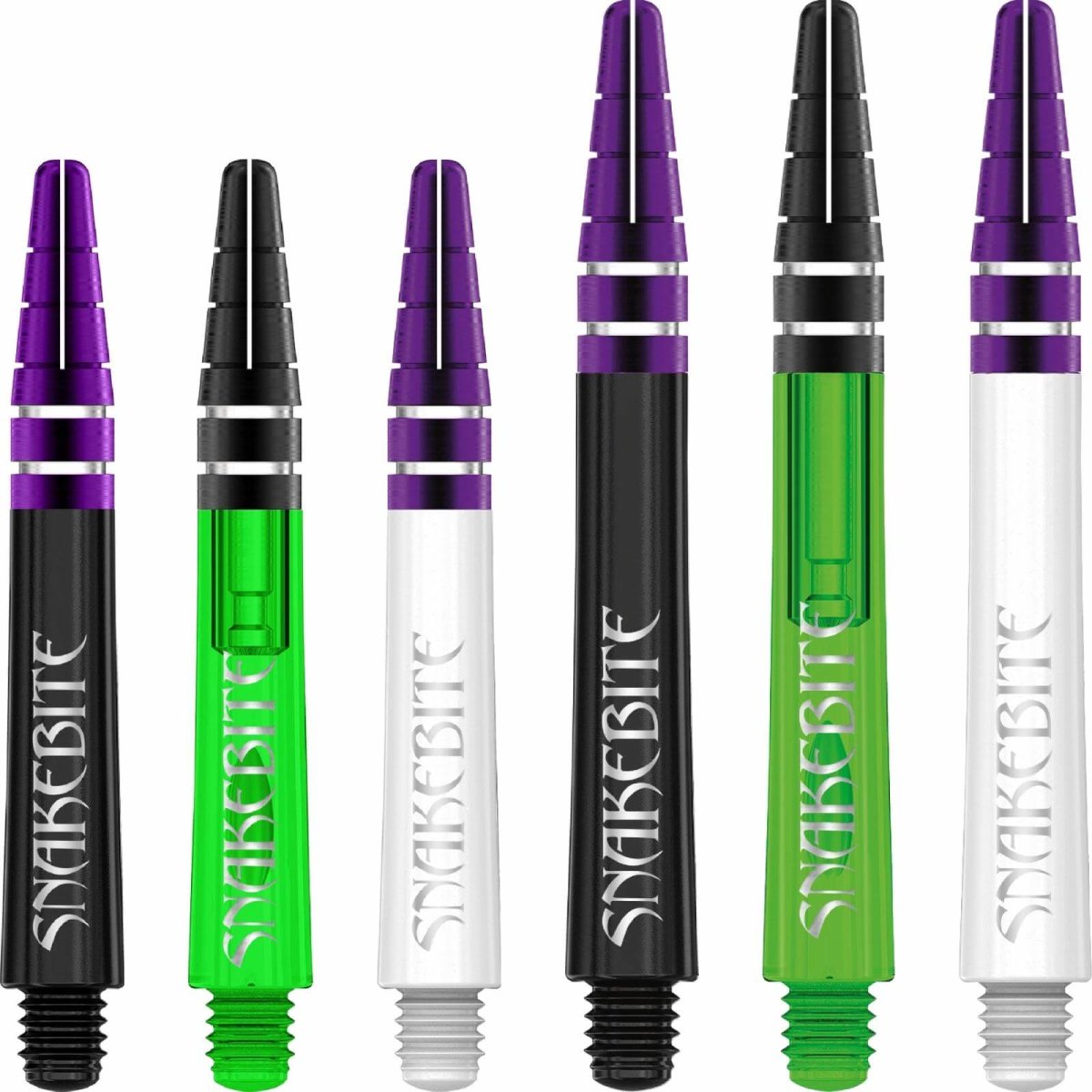 RED DRAGON Peter Wright Snakebite Nitrotech – Lot De 2 Tiges De Fléchettes (6 Tiges Au Total), Violet Ionique, 39 Mm
