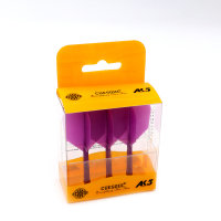 CUESOUL AK5 Standard Integrated dart Flight, Solid, Purple