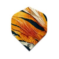 Royal Darts Professional Dart Flight Dschungel Tiger Orange