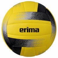 Erima Hybrid Volleyball gelb/schwarz/silber 5