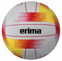 Erima Allround Volleyball weiß/rot/gelb 5