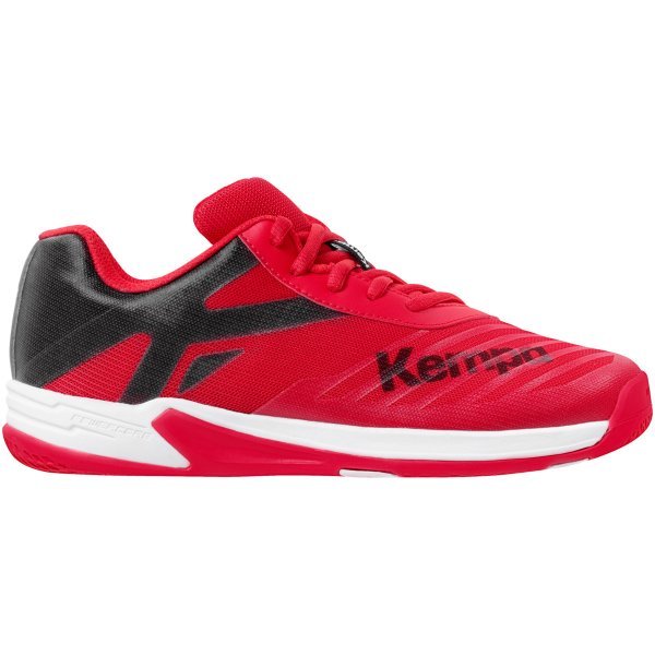 Kempa Wing 2.0 Junior Chaussures De Handball - Blanc/Rouge/Noir - 38 EU