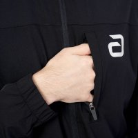 andro Jacke Marbery schwarz/grau