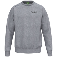 Erima TS Sweatshirt grey melange Kasseler Schwimm-Verein