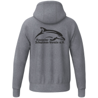 Erima TS Hoody grey Melange Kasseler Schwimm-Verein