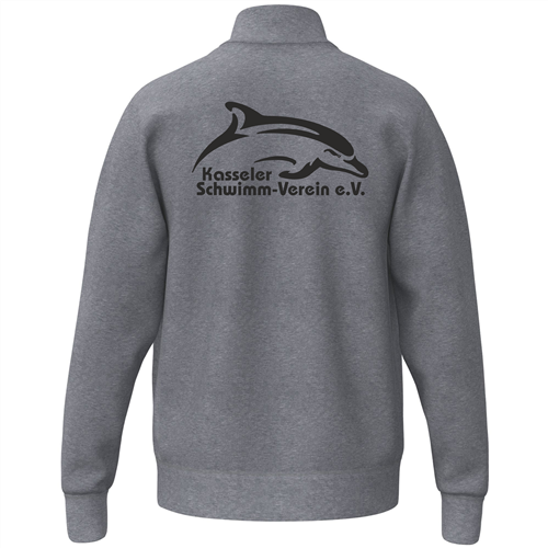 Erima TS Jacket grey Melange Kasseler Schwimm-Verein