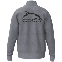 Erima TS Jacket grey Melange Kasseler Schwimm-Verein