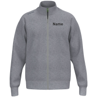 Erima TS Jacket grey Melange Kasseler Schwimm-Verein