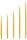 One80 Steel Dart Spitze Long Taper Point (Sand Coated) Gold