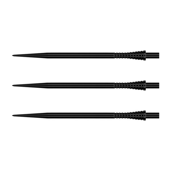 Red Dragon Raptor Gripped Dart Points - Black 50mm