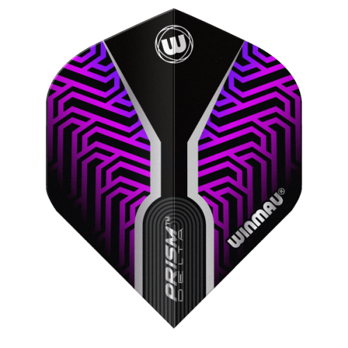 Winmau Prism Delta Kairos No2 Standard Flights Purple
