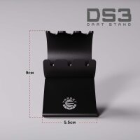 DS3 02 Dartpfeile Stand Schwarz