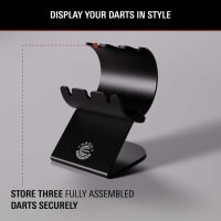 DS3 02 Dartpfeile Stand Schwarz