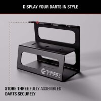 DS3 01 Dartpfeile Stand Schwarz