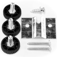 Winmau Dartboard Halterung Premium Fixing Kit