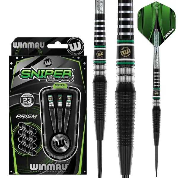 Winmau Steeldart Sniper Black 24g