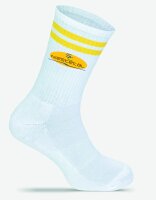 Socke SC Niestetal Weiß/Gelb