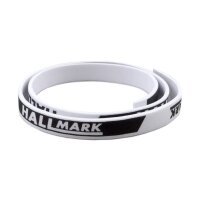 Hallmark Kantenband schwarz/weiß 12mm