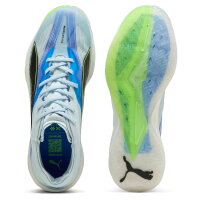 Puma Accelerate Nitro SQD 5 Aqua Glow-PUMA Black-Green-Royal