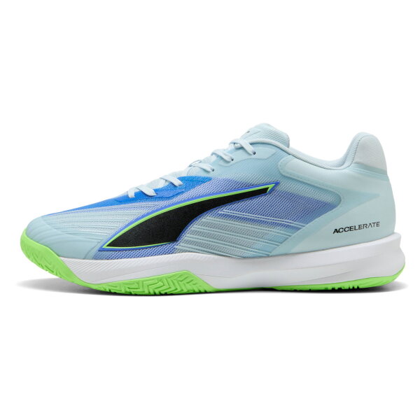 Puma Accelerate Turbo 5 Aqua Glow-PUMA Black-Green-Royal