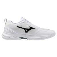 Mizuno Wave Stealth Elite White/Metallic Gray