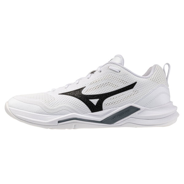 Mizuno Wave Stealth Pro White/Black/White