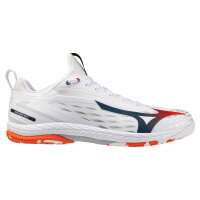 Mizuno Wave Drive Neo 4 White/Insignia Blue/Orange