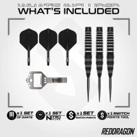 Red Dragon Sable Black Bomb Switch Point 90% - Dartpfeile