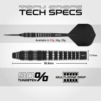 Red Dragon Sable Black Torpedo Switch Point 90% - Dartpfeile