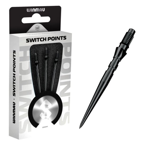 Winmau Switch Point Groove Black