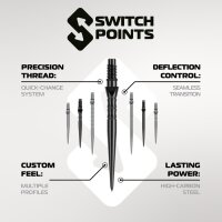Winmau Switch Point Groove Black