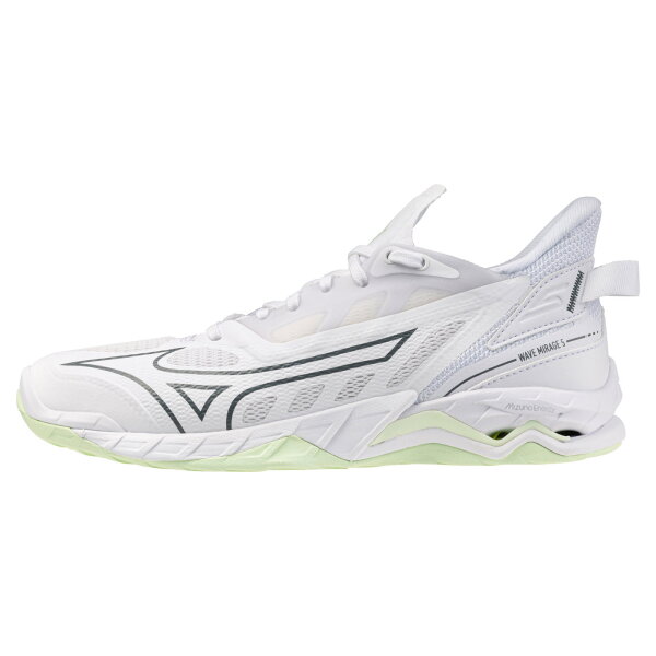 Mizuno Wave Mirage 5 Damen White/Balsam Green