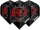 Winmau Rock Legends Slayer Black Eagle - Dart Flights