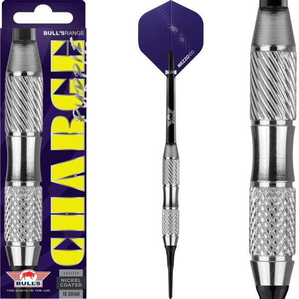 Bulls Softtip Charge Purple Nickel Coated 18 gram