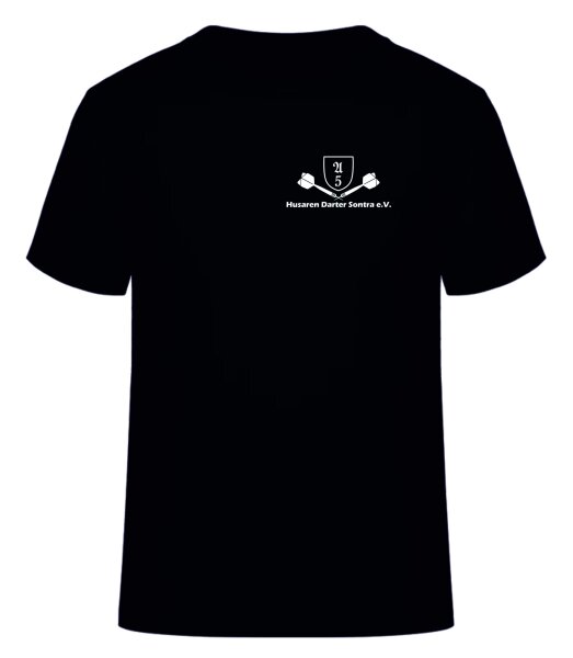 Basic Shirt Schwarz Husarendarter
