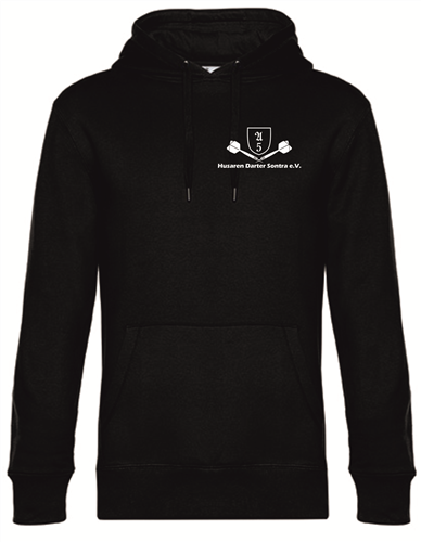 Basic Hoody Schwarz Husarendarter