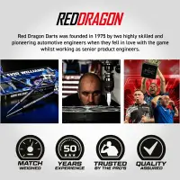 Red Dragon Steeldart David Williams V1 23g