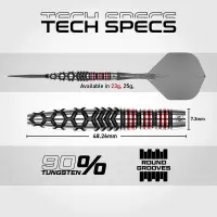 Winmau Steeldarts SwitchPoint Fornax Torpedo