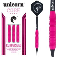 Unicorn Softtip Core Plus Rubberised Brass Pink