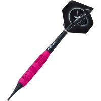 Unicorn Softtip Core Plus Rubberised Brass Pink