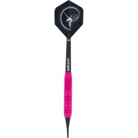 Unicorn Softtip Core Plus Rubberised Brass Pink