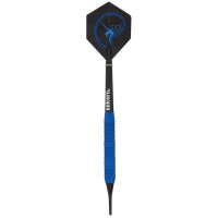 Unicorn Softtip Core Plus Rubberised Brass Blue