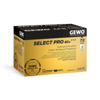 GEWO Ball Select Pro 40+ *** 72er weiß